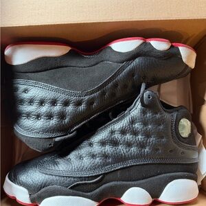Jordan Air 13 Retro Black and Red Sneakers